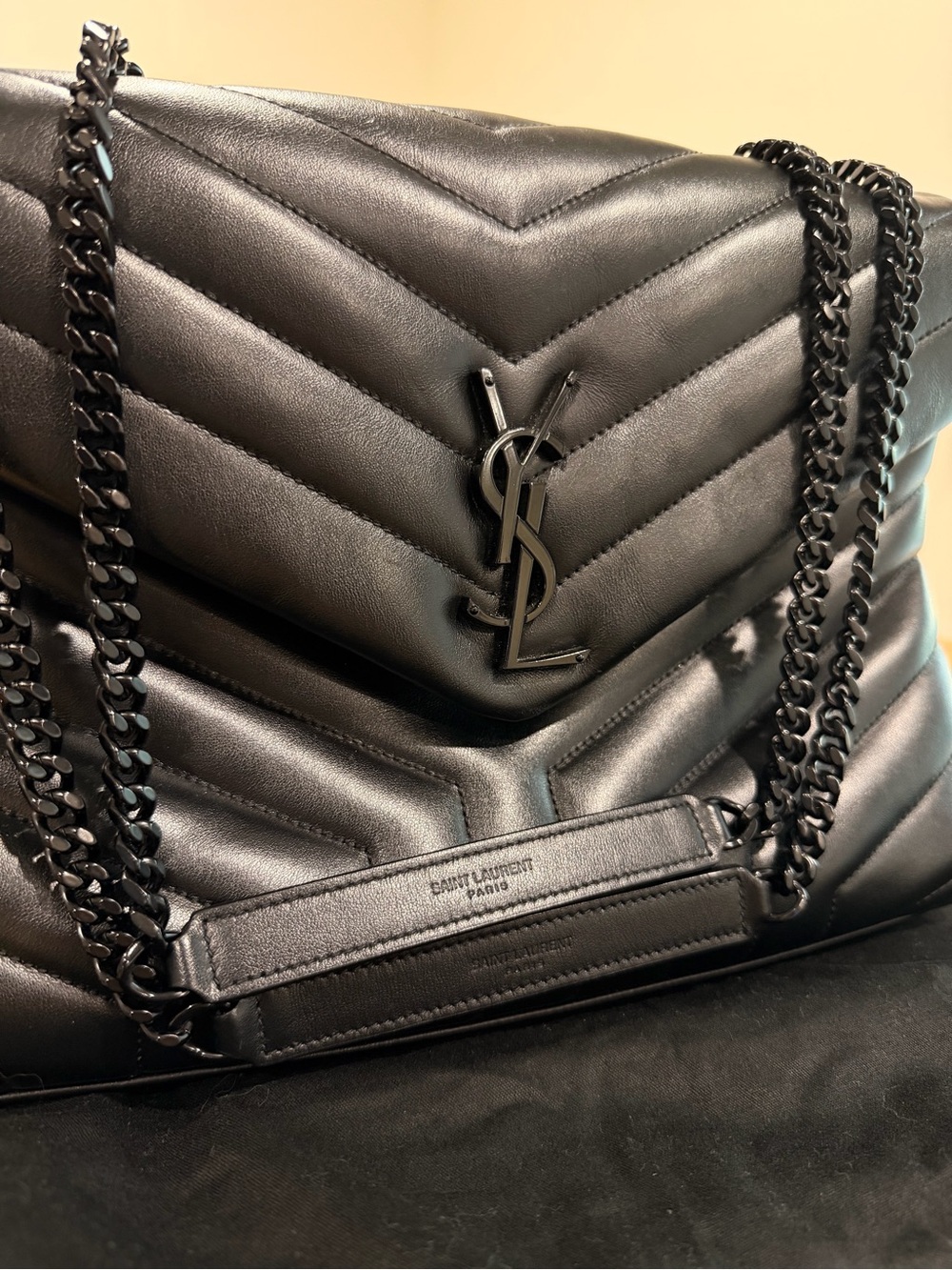YSL Medium Loulou Bag - Black Hardware